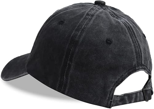 Miniatura 5 de HHNLB Gorra de béisbol bordada ajustable de algodón lavado