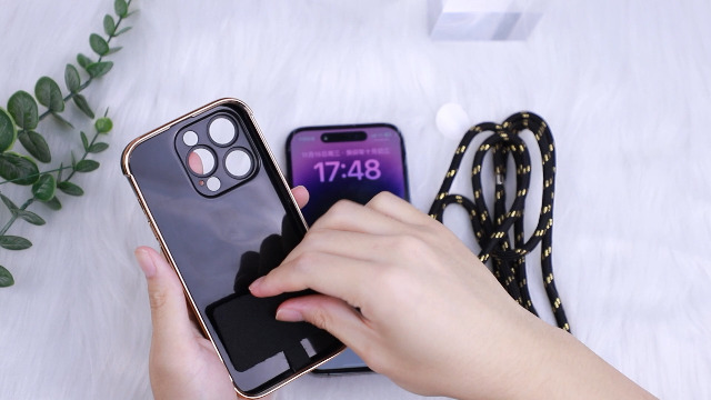 Cover Xiaomi Redmi Note 13 Pro Plus 5G con Cordino e Tracolla, Custodia Antiurto 360° con Anello Metallico Kickstand, Supporto Auto - Nero
