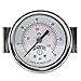 Winters PEU Series Steel Dual Scale Economy Panel Mounted Pressure Gauge, 0-30 psi/kpa, 2" Dial Display, +/-3-2-3% Accuracy, 1/4" NPT Connection