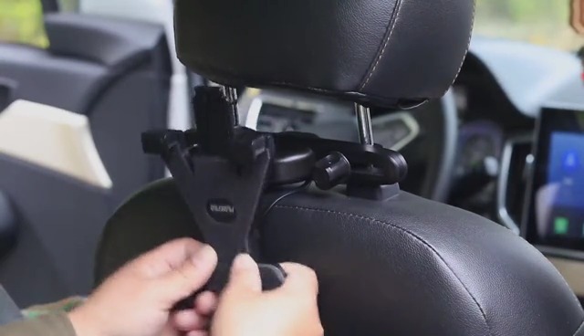 Rotating Car Seat Car Headrest Tablet Ount, Dual Car Back Seat