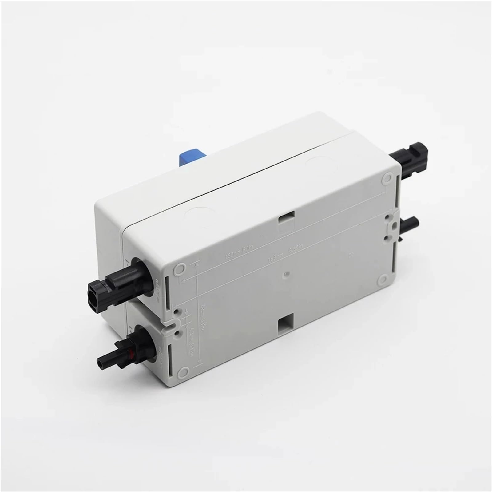 IP66 Waterproof Solar Electrical DC Isolator Switch Disconnector with 2 Pairs PV Connectors Cortacircuitos(Style 1)