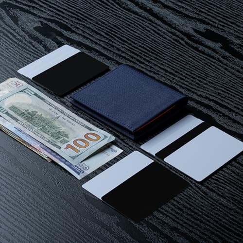 Image of ALPAKA Ark Bifold Wallet RFID Blocking Mens Wallet | Minimalist Front Pocket Wallet for Men Daily Use, Magnetic Closure, Holds 8-12 Cards Plus Cash, Axoflux 300D