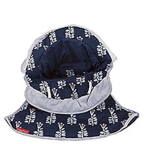 Pieza de repuesto para asiento de piso Fisher-Price Sit-Me-Up - GMD19 Funda de repuestoasiento de tela Azul oscuro con flores blancas