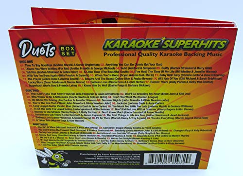 Zoom Karaoke CD+G - Duets Superhits - Triple CD+G Karaoke Pack - Image 2