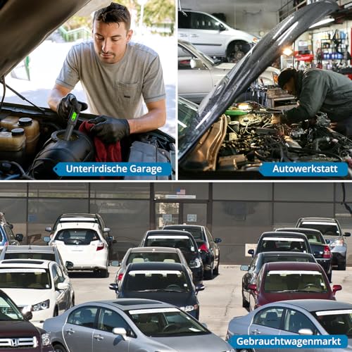 AUTOUTLET Bremsflüssigkeitstester Stift, Universal Bremsflüssigkeitsteststreifen mit LCD-Anzeige Akustischer Alarm für DOT3 DOT4 DOT-5.1 Bremsflüssigkeit Tester, Bremsflüssigkeit Diagnosetest Werkzeug