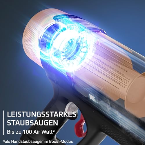 Rowenta X-Force Flex 9.80 kabelloser Akku-Stabstaubsauger, 100 AW, LED-Düse – Ansicht 3