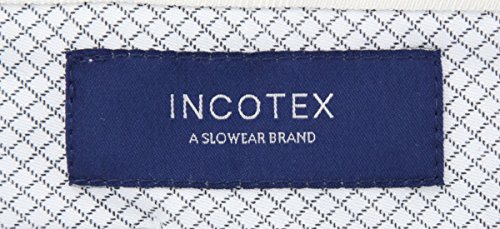Incotex Midnight Navy Solid Pants - Slim4