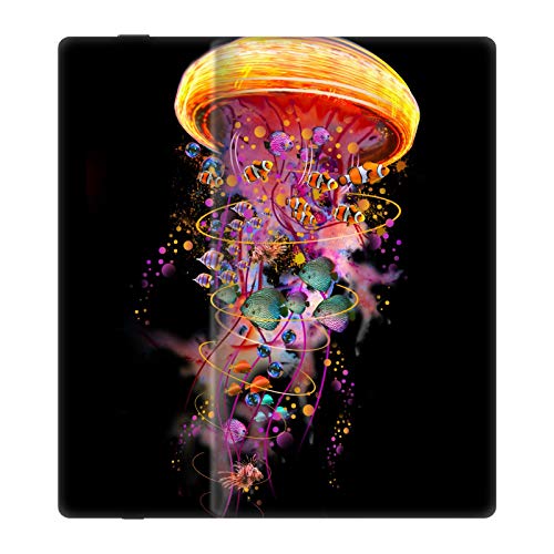 Skin Vinyle Méduse Électrique pour Kindle Oasis 2017 Dave Loblaw