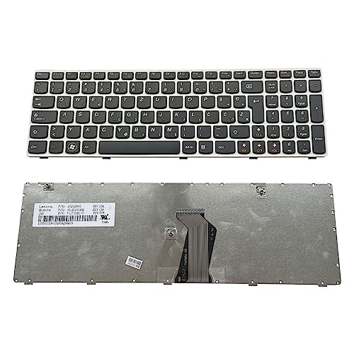 Clavier G580 G585 Z580A Z585 Blanc sans Rétroéclairage Touches Slovénie Yougoslavie