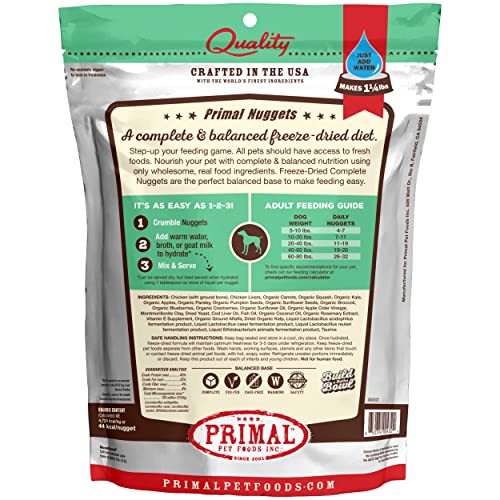 Primal Pet Foods CCF-FD Primal Freeze Dried Dog Food Nuggets thumb #8