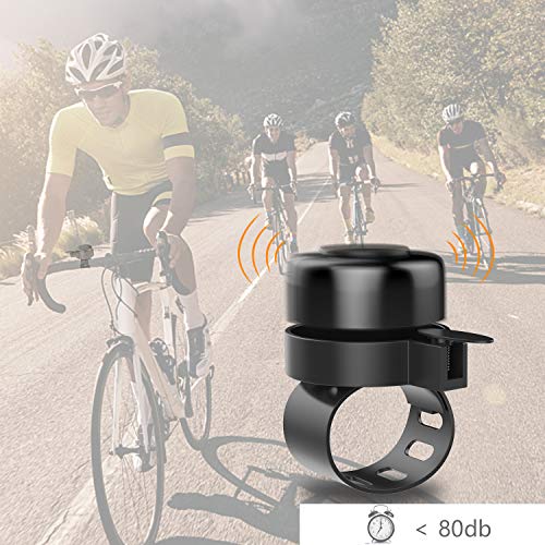 image for Rmolitty Bike Mirror, Convex Safety Handlebar Bike Mirror ＆ Bike Bel