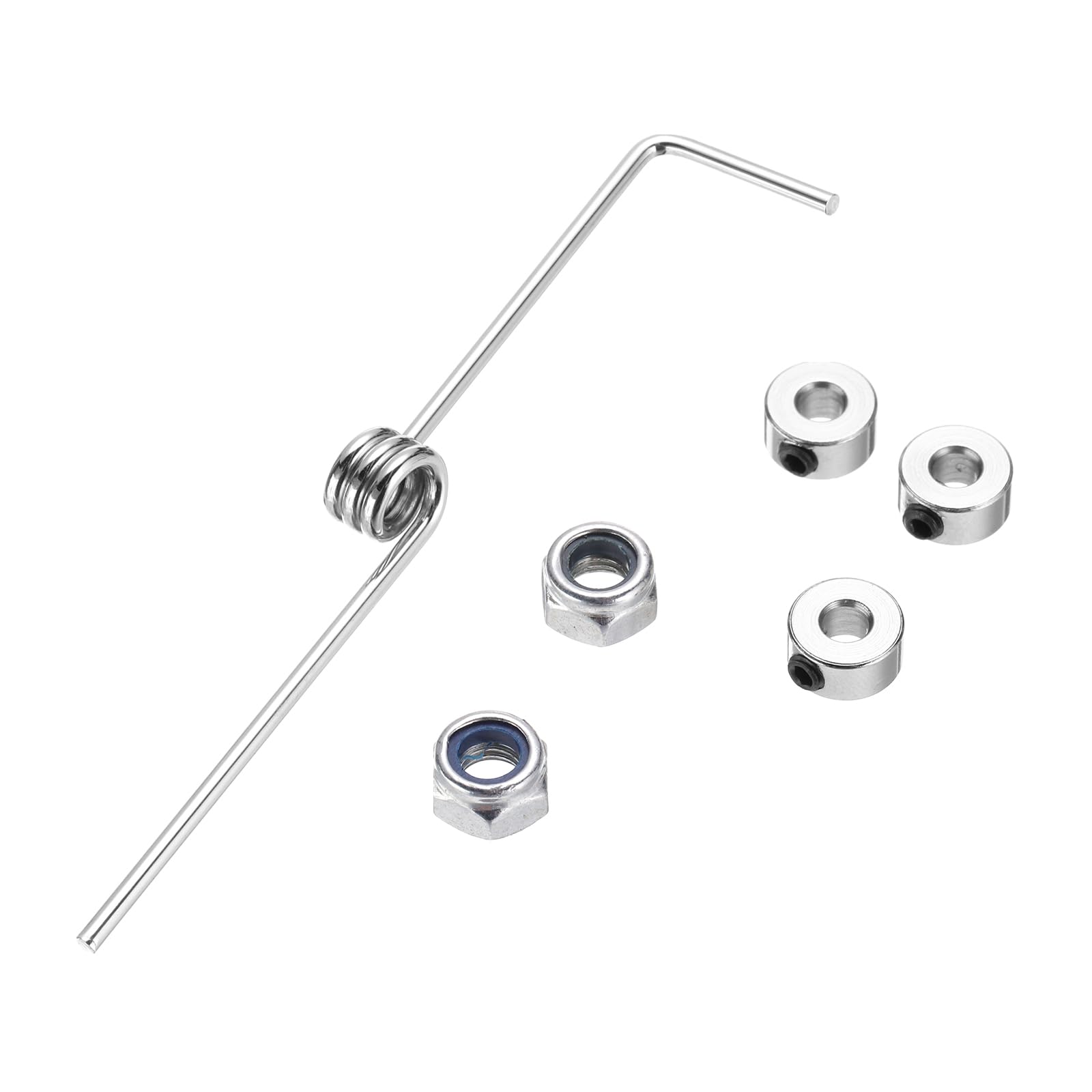 QUARKZMAN 1 Set Aluminium Fahrwerk Rad Kit Basteln Teile mit Rädern und Achsen für RC Flugzeug Jet Ersatz