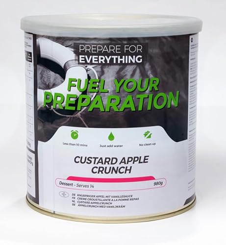 Fuel Your Preparation – Knuspriger Apfel-Zimt-Dessert – 14 Portionen – 980 g | Haltbarkeit 25 Jahre | Fuel Your Preparation – Knuspriger Apfel-Zimt-Dessert – 14 Portionen – 980 g | Haltbarkeit 25 Jahre |