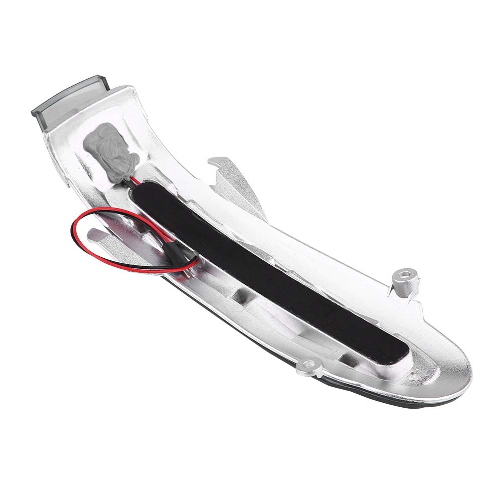 Akozon Espejo retrovisor 1 par de luces intermitentes para W220 Clase S W215 Clase CL