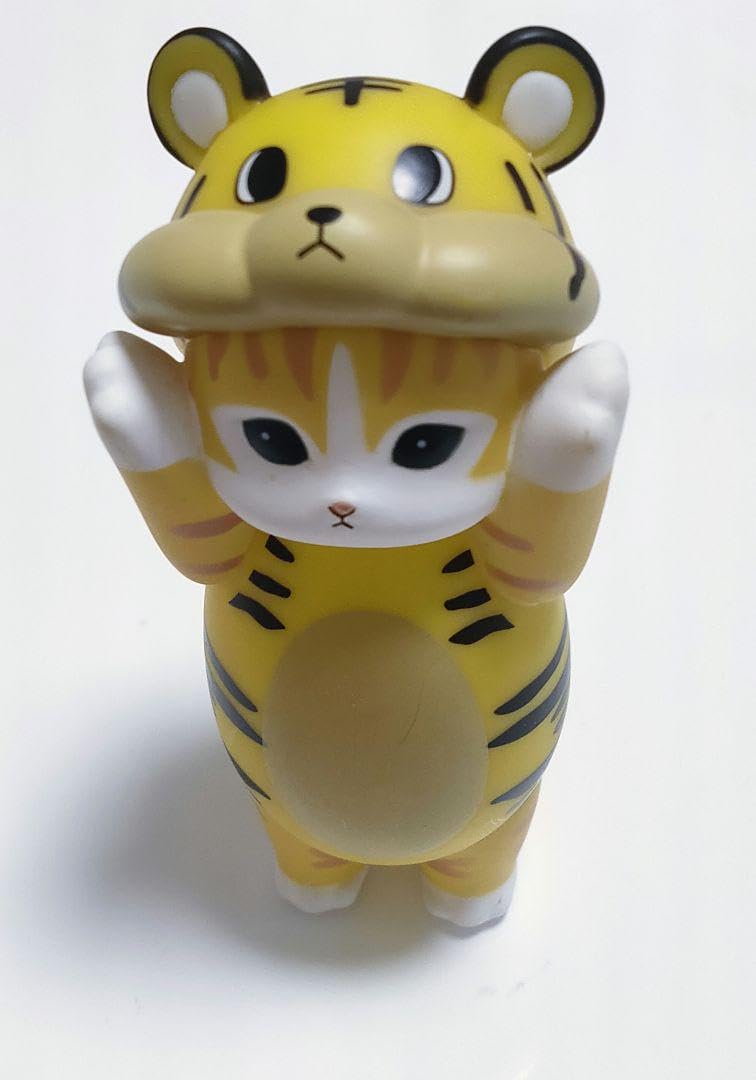 Amazon | トラ モフサンド 着ぐるみにゃん ソフビ フィギュア mofusand