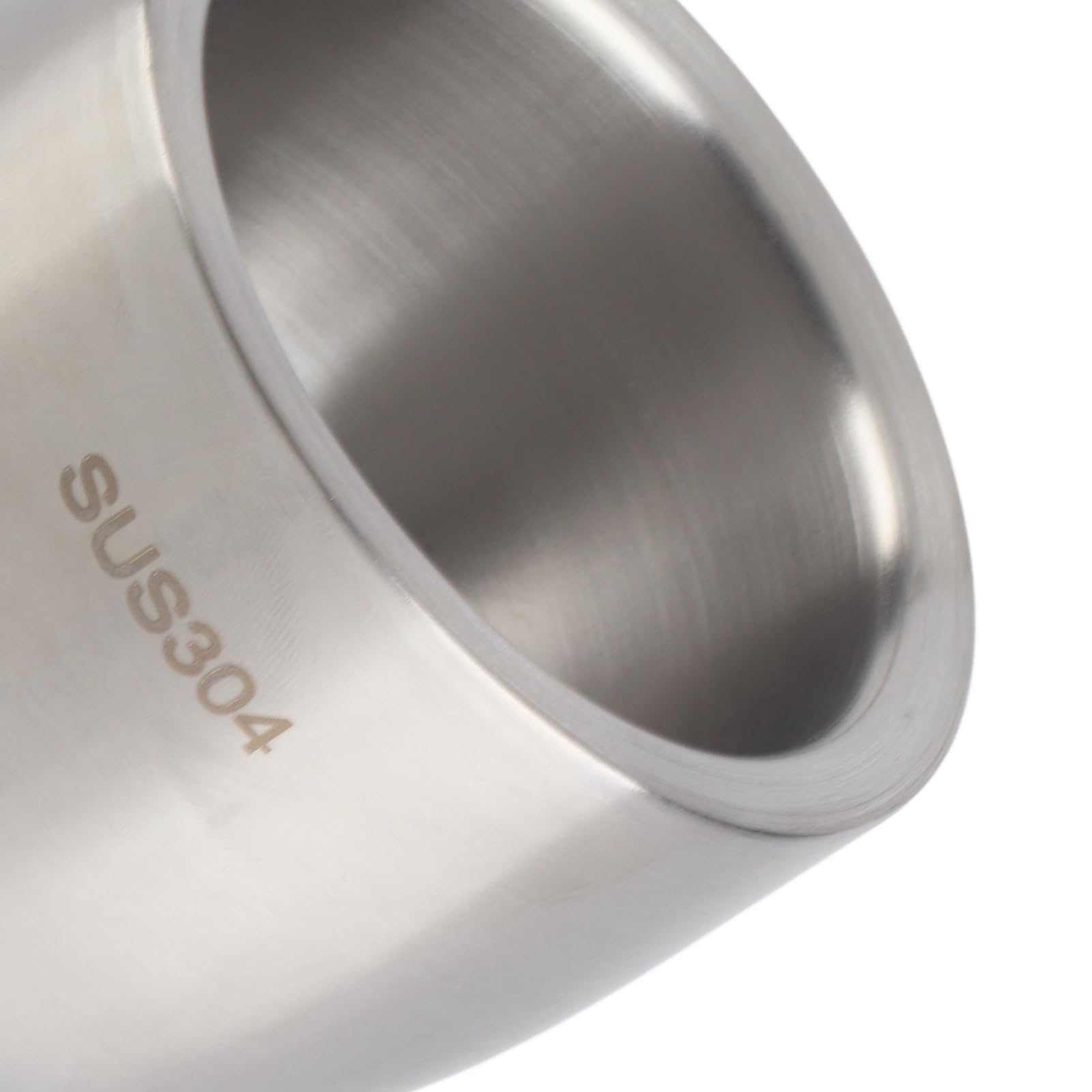 Knoblauchpresse, Zerkleinerer, manuelle Mühle aus Edelstahl 304 für Knoblauch und Nüsse, ergonomischer Mahlstab, Silikondeckel Manuelle Knoblauchmühle und -zerkleinerer aus