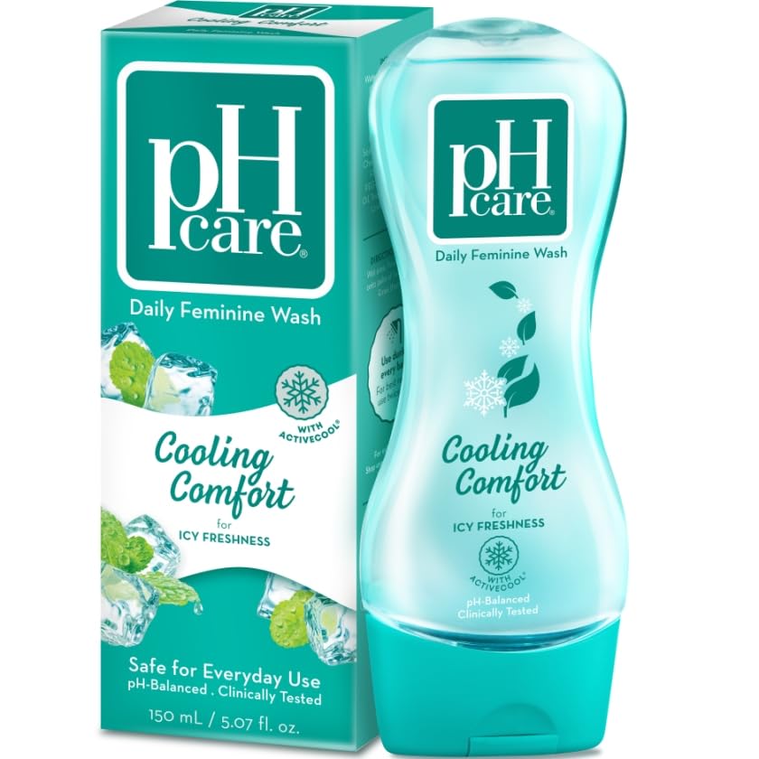 pH Care Daily Feminine Wash, Cooling Comfort, 150ml, Pack of 1