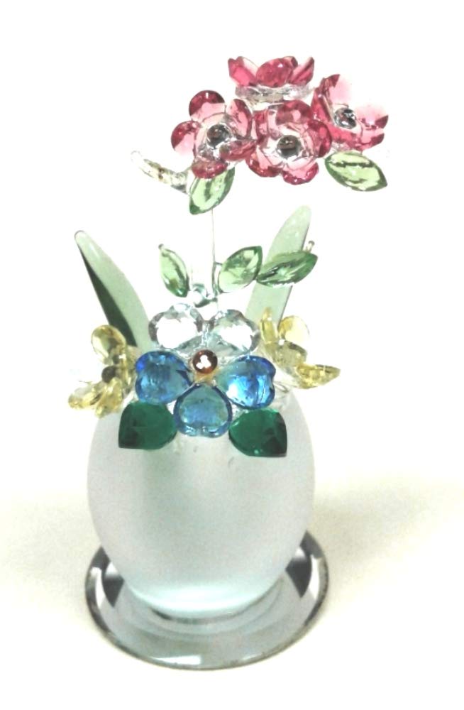 Amazon.co.jp: CRYSTAL WORLD クリスタルフラワーアレンジメント