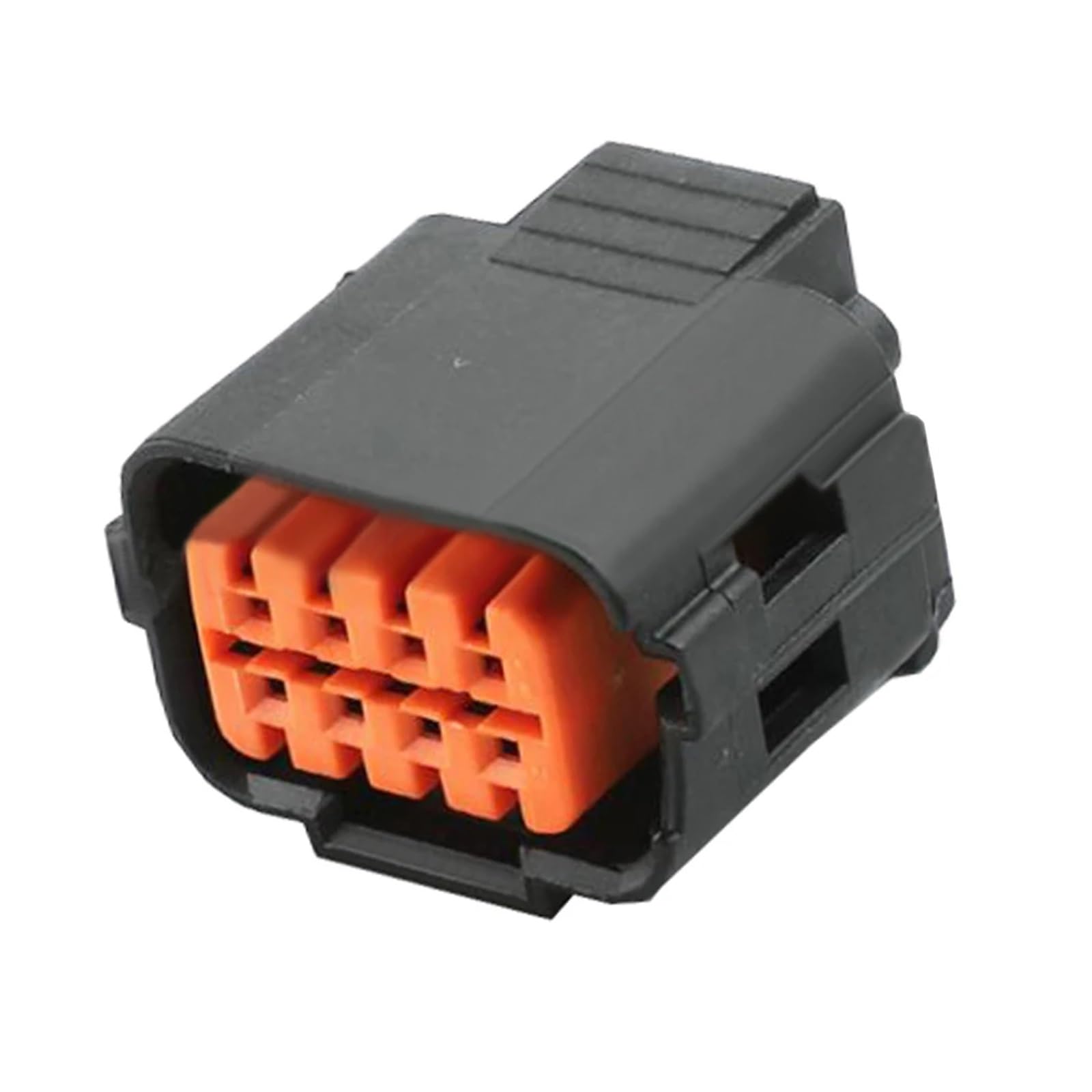 Vivienda plástica del conector enchufable automotriz de la haz de cables de 8 Pin con el terminal DJ7083-0.6-21 (Size : 10 Sets)