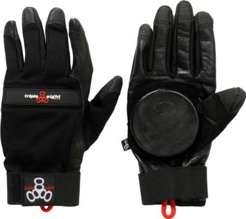 Triple Eight Longboard Downhill Slide Guante pequeñomediano negro