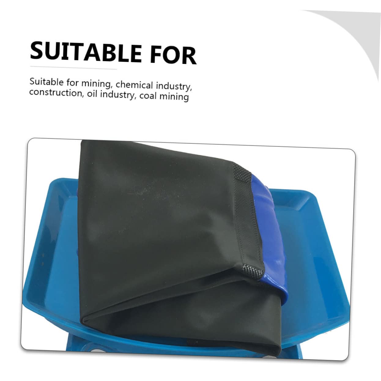 Guantes de Goma Industriales Resistentes al Agua Reutilizables de PVC Diseño Antideslizante para Pesca y Limpieza Protección Ácidos y Aceites Único