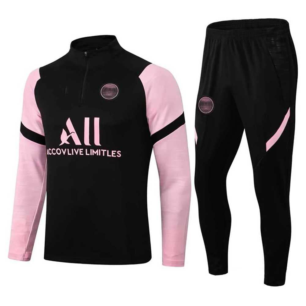psg tracksuit pink black