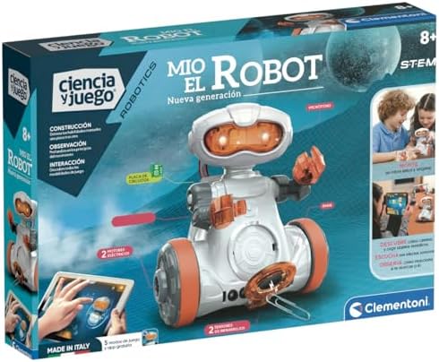 Clementoni-55348 - Mio el Robot, Nueva Genera...