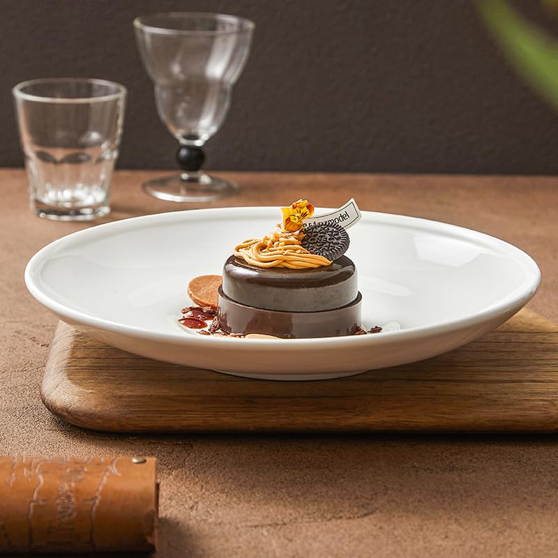 Amazon.com: JOYNOW Dessert Plates Ceramic White Plate Vegetable