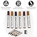 GOODTAKE Furniture Repair Kit Wood Markers Wax Sticks, for Stains, Scratches, Wood Floors, Tables, Desks, Carpenters, Bedposts, Touch Ups, and Cover Ups (Furniture Repair Kit)