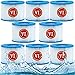 LXTOPN Cartouche defiltre Piscine Type VI, pour Bestway Type VI Pool Filter, Taille 6-58323 pour Filtre Spa pour bestway pour Lay-z-Spa Miami, Vegas, Monaco, pour Nettoyage Filtre Spa, 8pcs