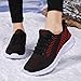 Outdoor Keep Breathable Lace Up Runing Warm Sports Fashion Shoes Women Shoes Mesh Women's Weightlifting Shoes for Women (Red, 8.5)
