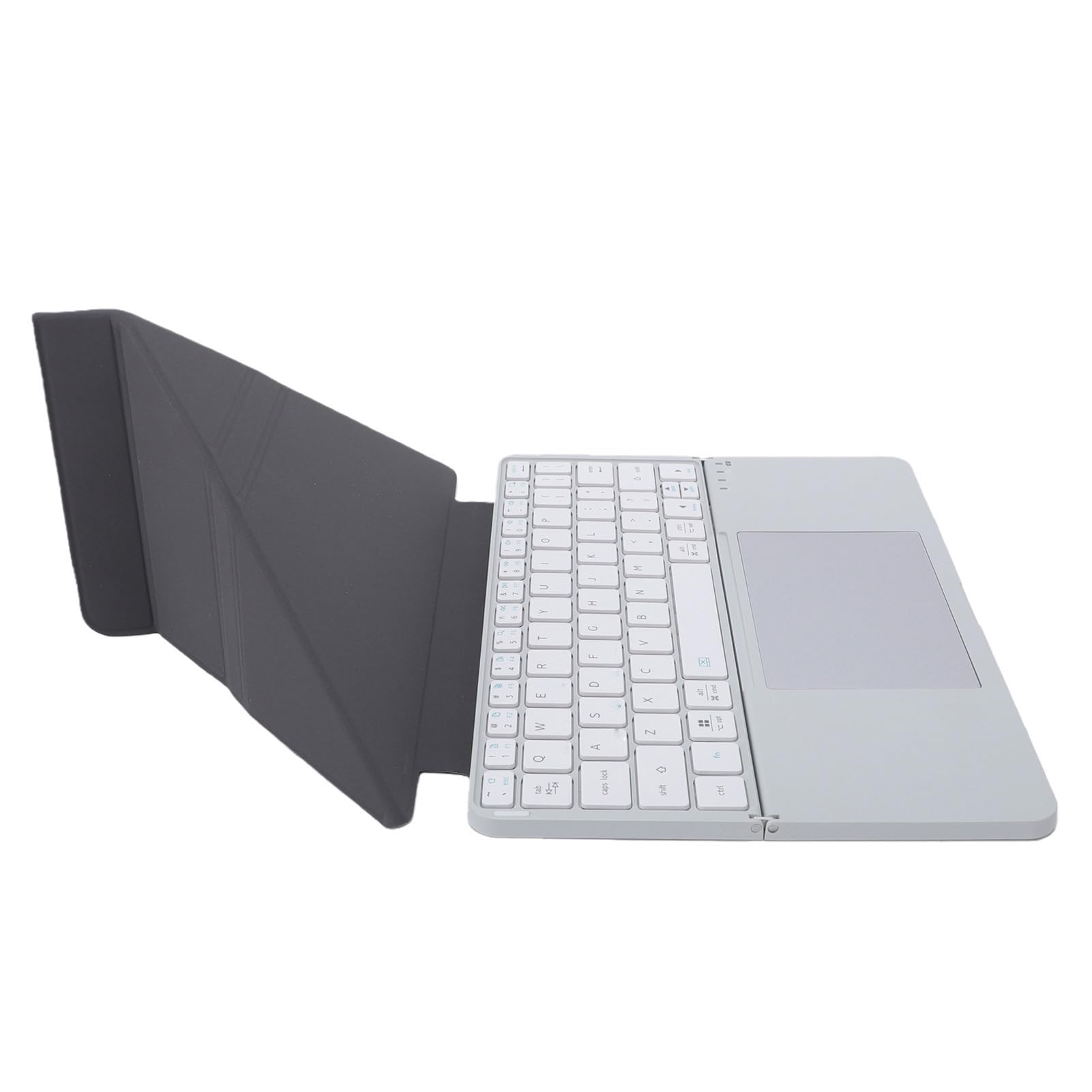 Dpofirs Teclado Bluetooth Portátil con Panel Táctil, Diseño Compacto