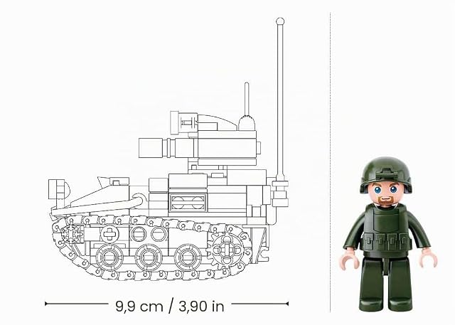 Foto 4 de 6 de Sluban Wiesel Armoured Weapons Carrier 2in1
