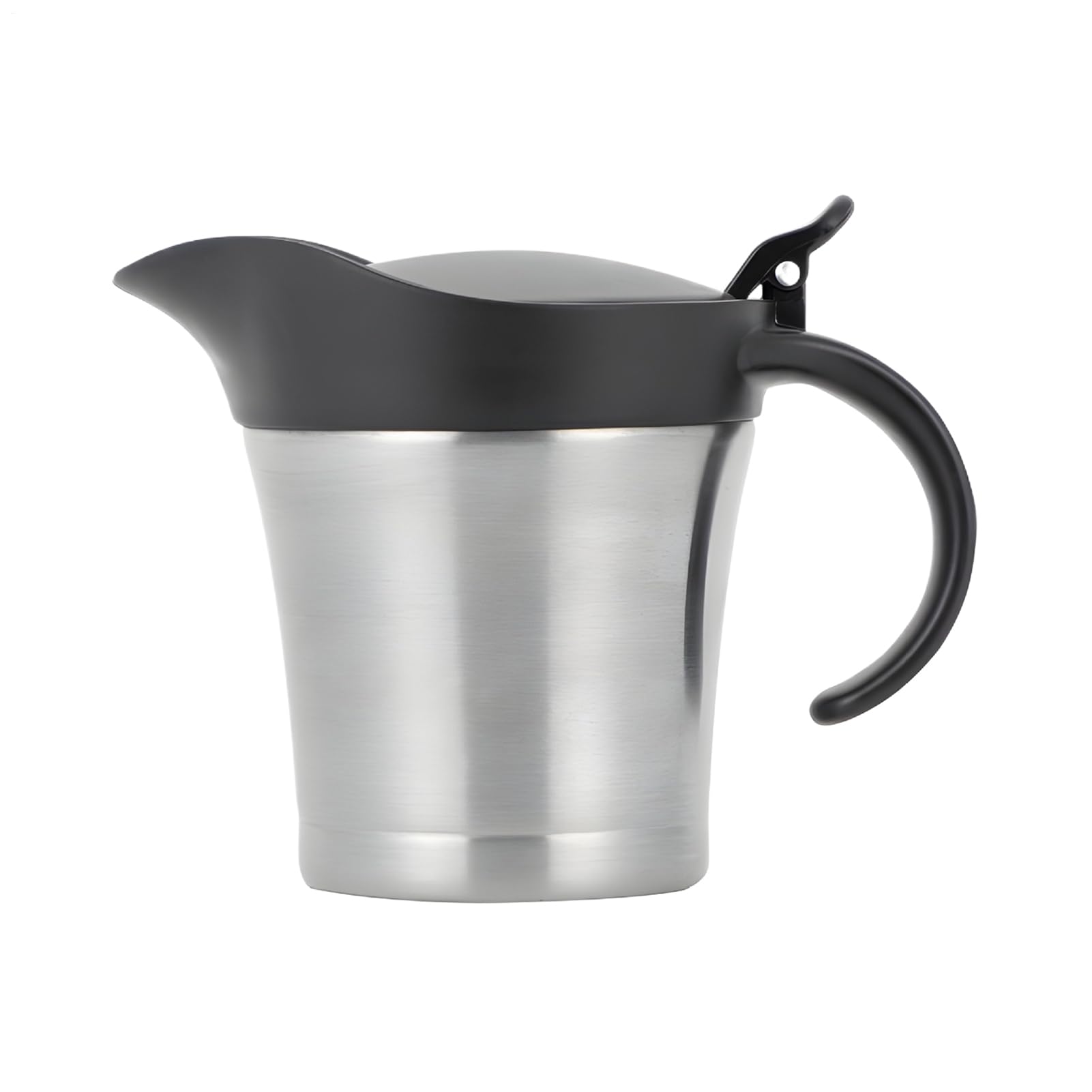 Insulated Sauce Pot, Thermal Efficiency, 450ml, Heat Retaining Sauce Pot, Kitchen Gravy Server, Easy Handling, for Buffet Salad Wedding Gathering