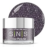 SNS Nail Dip Powder Colors, Gelous Color Dipping Powder - Snow Day (Purple Shimmer) - Long-Lasting Dip Nail Colors for Healthier Nail Beds - Low-Odor Nail Color for Professionals & Home DIY - 0.5 oz -  Signature Nail Systems LLC