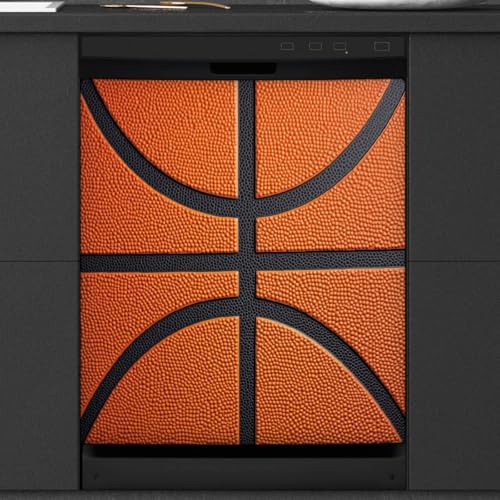 Panel magnético lavavajillas baloncesto para cocinas de estilo deportivo