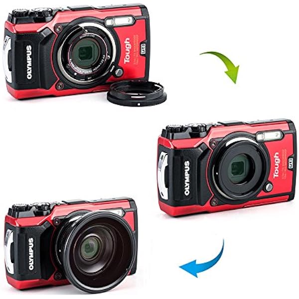 JJC преобразования объектив адаптер для Olympus FCON-T01 TG-7 TG-6 TG-5 TG-4 TG-3 TG-2 TG-1 замена Olympus CLA-T01 с 40 5 мм УФ-фильтр крышка объектива