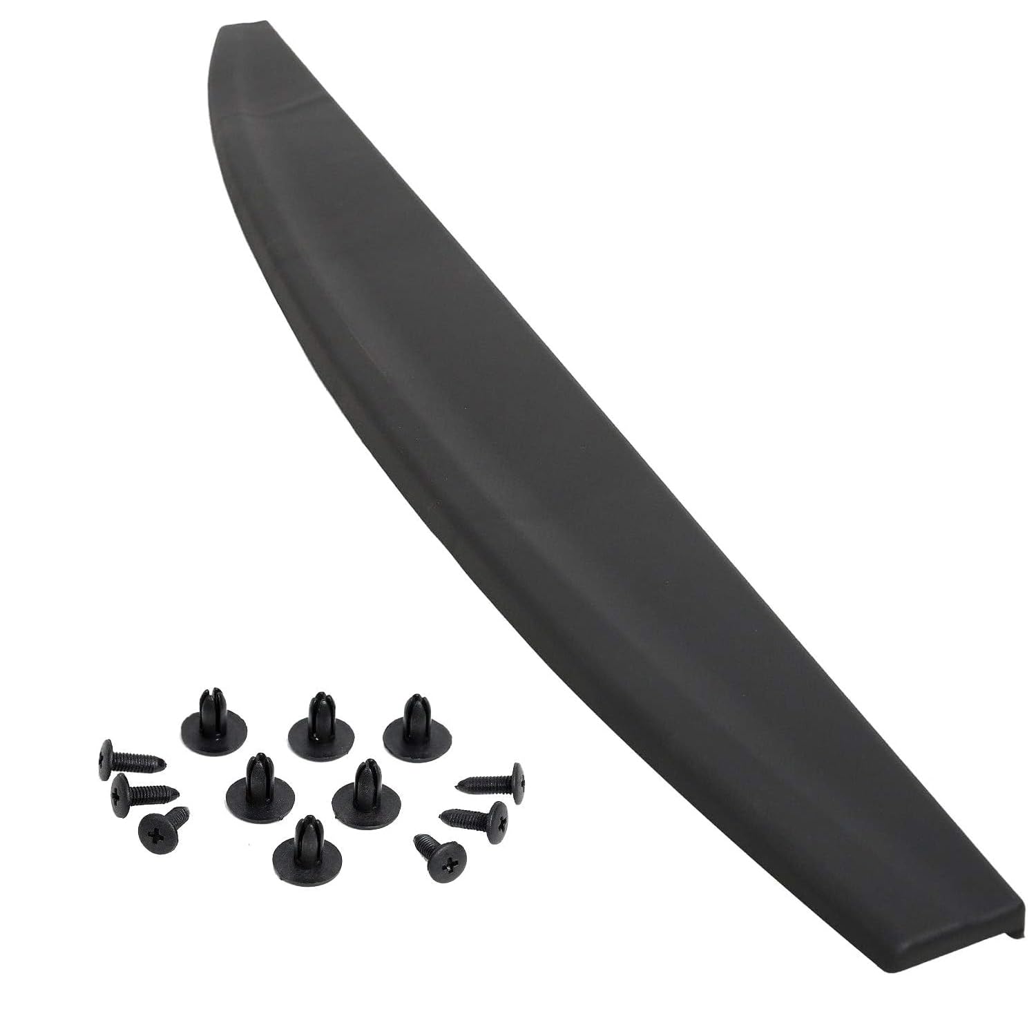 tailgate cover mold top cap protector lip spoiler compatible with 2009-2019 dodge ram 1500 2500 3500 classic replacement for ch1909100 55372052ah 6502632 926-578
