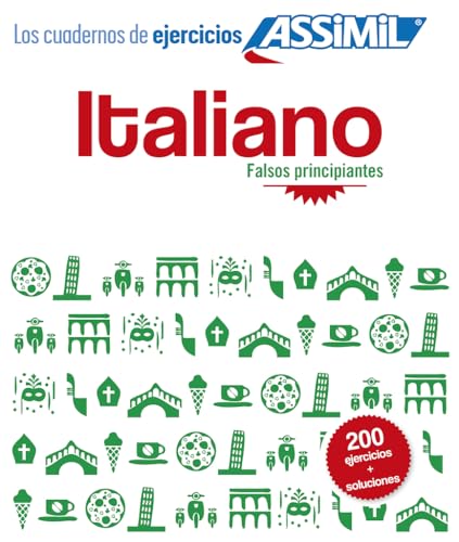 Cuaderno Ejercicios Italiano: 200 Italian exercises for Spanish speakers (CUADERNO DE EJERCICIOS)