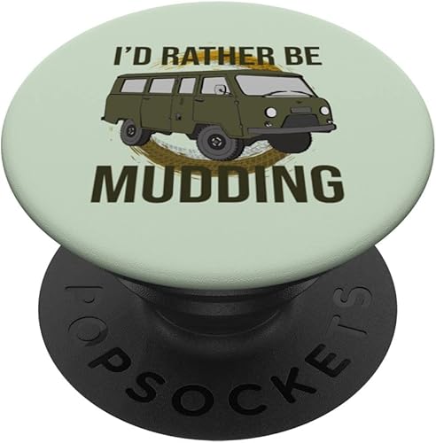 Buchanka UAZ 452 Off-Road 4x4 Minivan Camping PopSockets intercambiables PopGrip