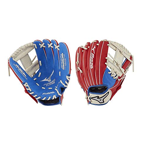 Mizuno GPP1100Y3MEC Prospect Series PowerClose Baseball Gloves, 11", Left Hand Throw