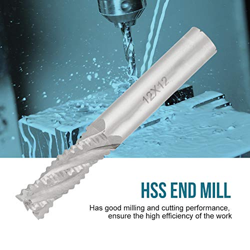 Fresa a 4 flauti, 4 pezzi 4 flauti HSS Fresa per