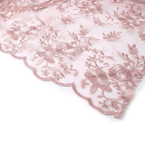 Trachtenrock Jecarden Midi Dirndl Damen mit Spitzenschürze