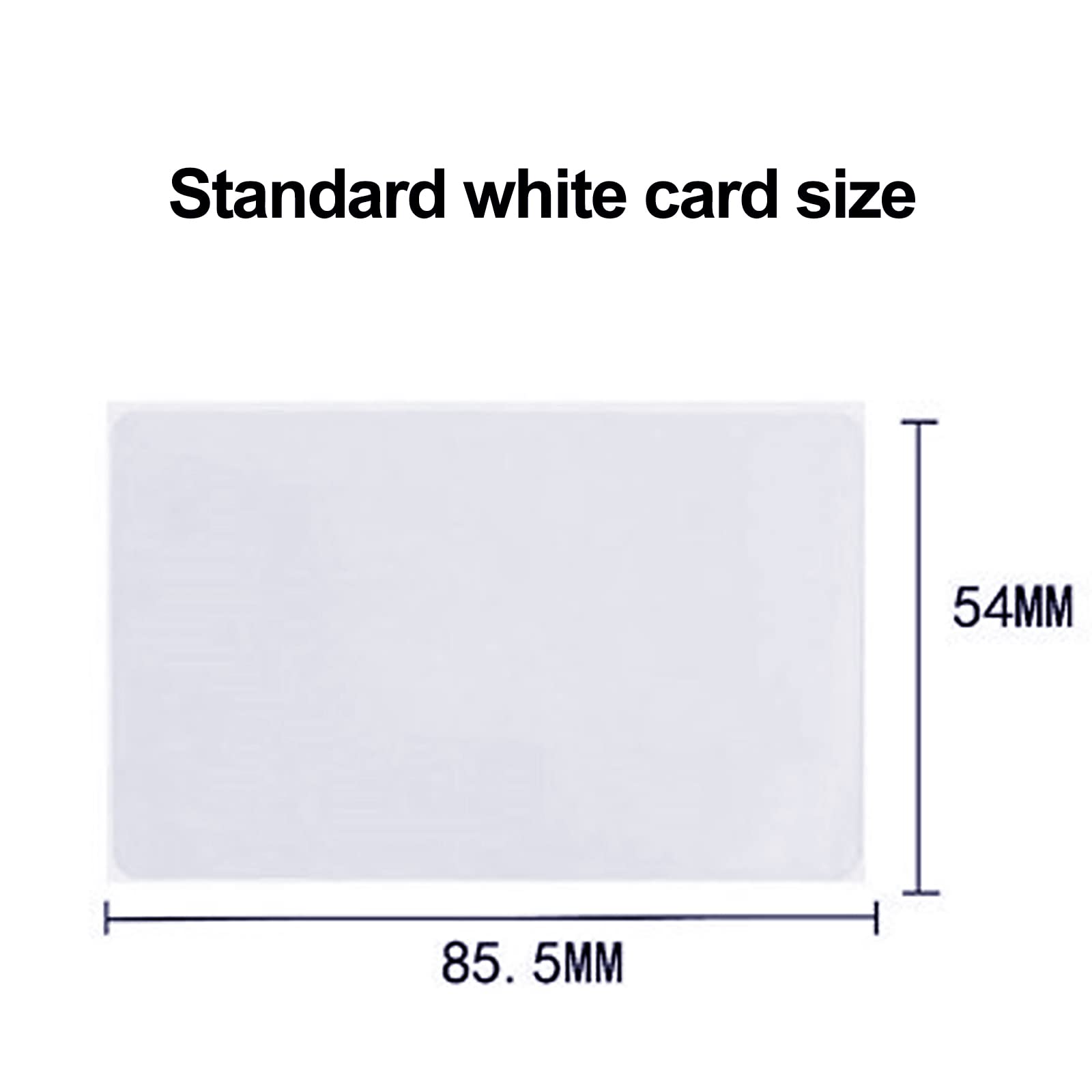 RFID HF 13.56mHz IC Mifare 1K Card for Access Control and Cabinet Lock Tags,Compatible with 14443 Protocol Device Readable and Writable Card (50)