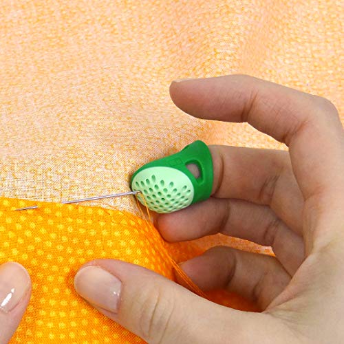 Dritz Soft Comfort Thimbles, Medium, Green, 12 pc - image 6