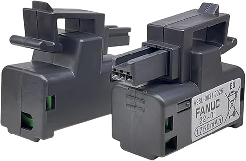 Miniatura 6 de 4Pcs A98L-0031-0026 PLC Battery Replacement 3V 1750mAh for FANUC A02B-0309-K102 A98L-0031-0026 CNC Machine Controler Battery