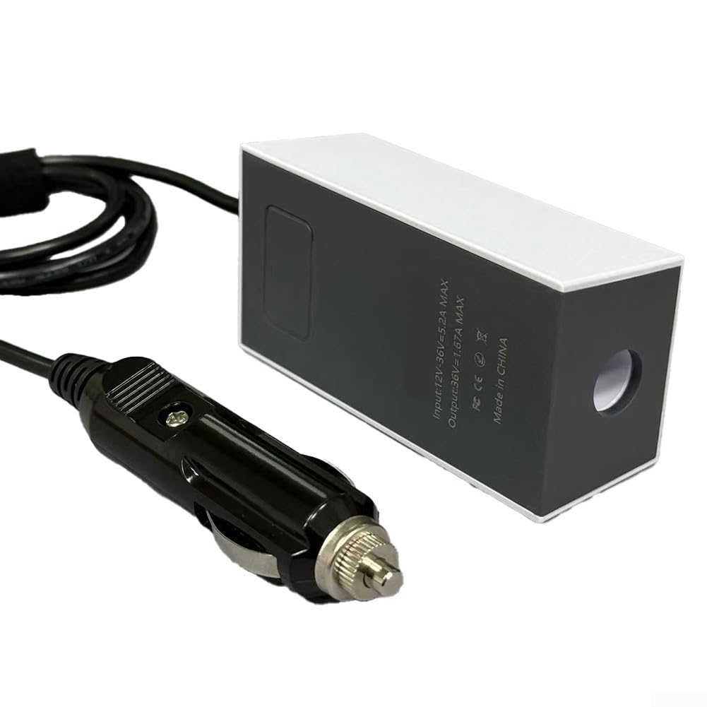 Kfz-Stromwandler 12V-24V auf 36V 5A Ausgang DC Ladegerät Adapter Kabel Fahrzeug Netzteil Adapter Wasserdicht Fahrzeug Ladegerät für Starlink Mini