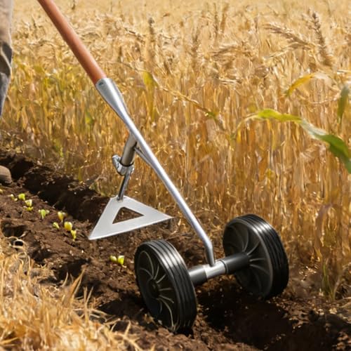 Binette de jardin manuelle anti mal de dos pour désherber et labourer sans effort - 4