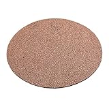 Tapis de platine : remplace les tapis en feutre, assure l'amortissement des plateaux de platines métalliques, coussin en liège