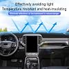 Cubierta para tablero compatible con Kia Sonet 2022-2025, alfombra para tablero negra, cubierta antideslizante, accesorios interiores para auto 4